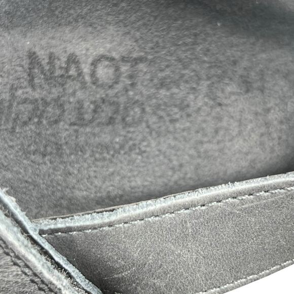NAOT Women's Kayla Grey Leather Strap Sandals Size 41 US 10 - Picture 10 of 11